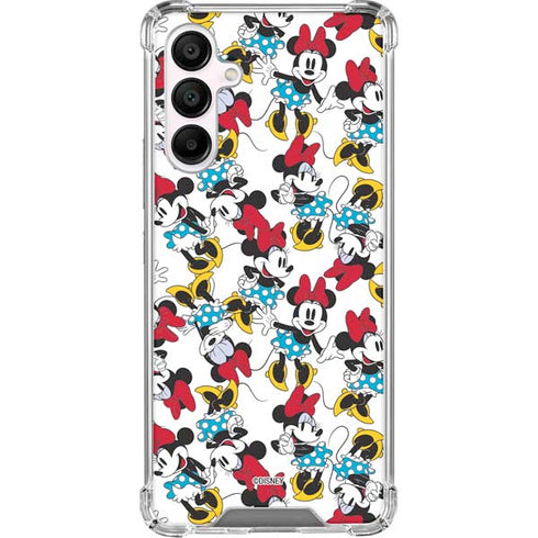 Disney Minnie Mouse Rockin Minnie Pattern Galaxy A16 5G Clear Case