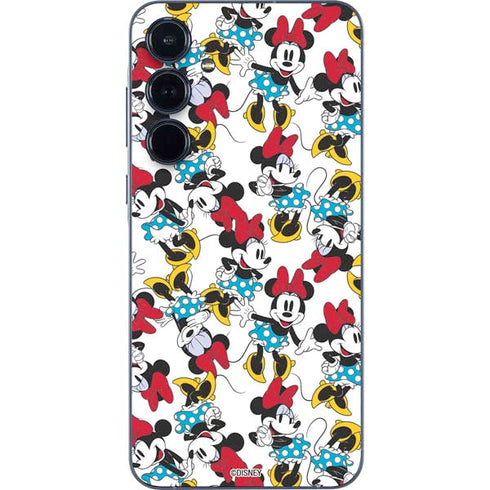 Disney Minnie Mouse Rockin Minnie Pattern Galaxy A35 5G Skin