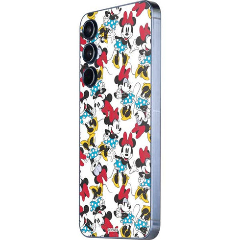 Disney Minnie Mouse Rockin Minnie Pattern Galaxy A55 5G Skin