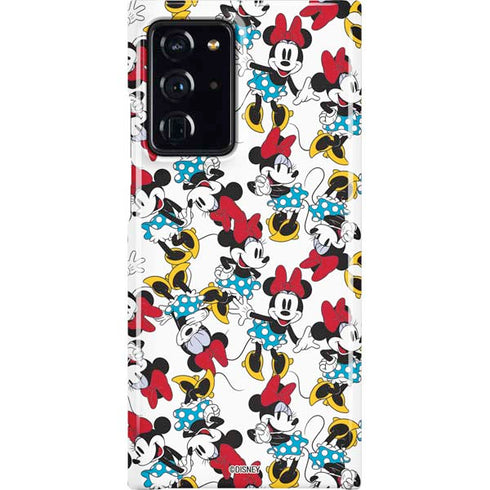 Disney Minnie Mouse Rockin Minnie Pattern Galaxy Cases