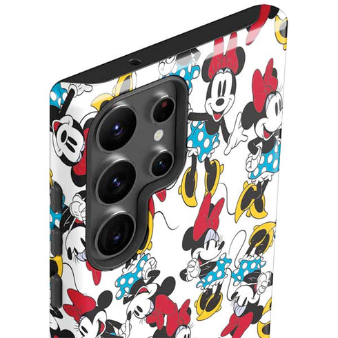 Disney Minnie Mouse Rockin Minnie Pattern Galaxy S23 Ultra Pro Case
