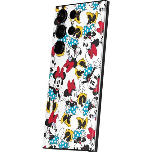 Disney Minnie Mouse Rockin Minnie Pattern Galaxy Skins