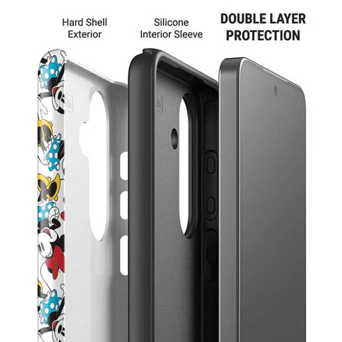 Disney Minnie Mouse Rockin Minnie Pattern Galaxy S26 Impact Case