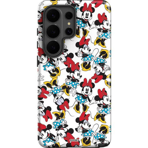 Disney Minnie Mouse Rockin Minnie Pattern Galaxy S26 Ultra Impact Case