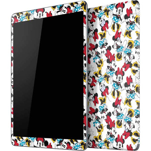 Disney Minnie Mouse Rockin Minnie Pattern iPad Skins