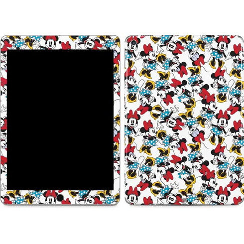 Disney Minnie Mouse Rockin Minnie Pattern iPad Skins