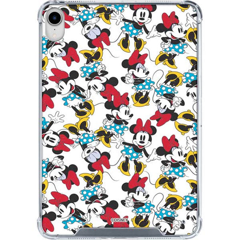 Disney Minnie Mouse Rockin Minnie Pattern iPad 11th Gen (2025) Clear Case