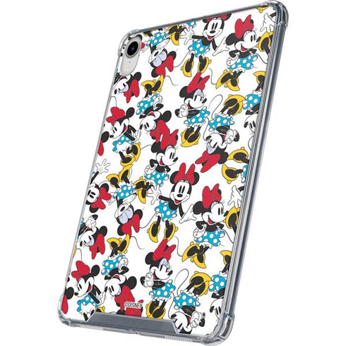Disney Minnie Mouse Rockin Minnie Pattern iPad 11th Gen (2025) Clear Case