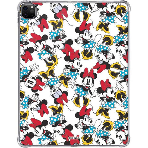 Disney Minnie Mouse Rockin Minnie Pattern iPad Pro 11in (2024) Clear Case