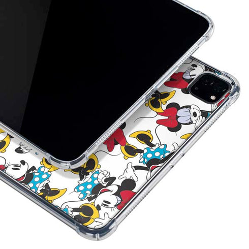 Disney Minnie Mouse Rockin Minnie Pattern iPad Pro 11in (2024) Clear Case