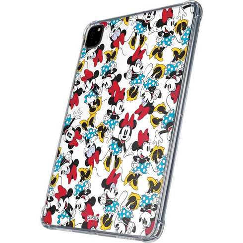 Disney Minnie Mouse Rockin Minnie Pattern iPad Pro 11in (2024) Clear Case