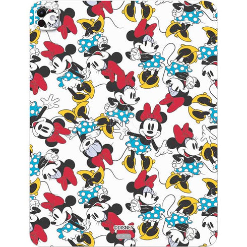 Disney Minnie Mouse Rockin Minnie Pattern iPad Pro 13in M4 (2024) Skin