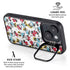 Disney Minnie Mouse Rockin Minnie Pattern iPhone 14 Plus Kickstand Case