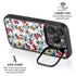 Disney Minnie Mouse Rockin Minnie Pattern iPhone 14 Pro Max Kickstand Case