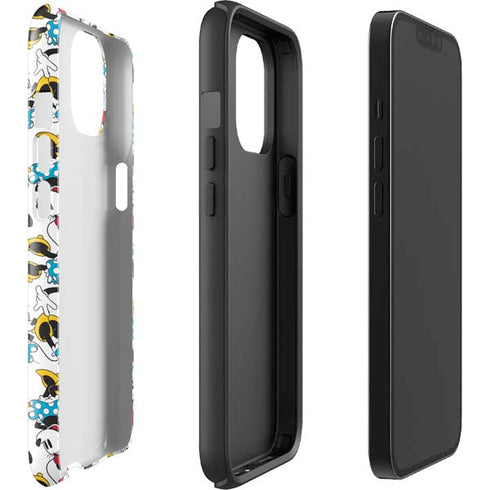 Disney Minnie Mouse Rockin Minnie Pattern iPhone 15 Impact Case