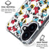 Disney Minnie Mouse Rockin Minnie Pattern iPhone 16 Clear Case
