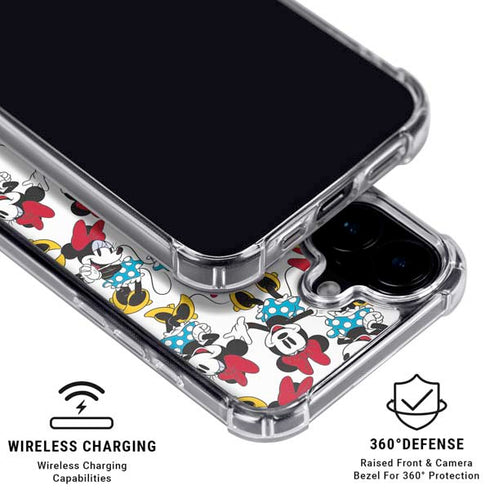 Disney Minnie Mouse Rockin Minnie Pattern iPhone 16 MagSafe Case