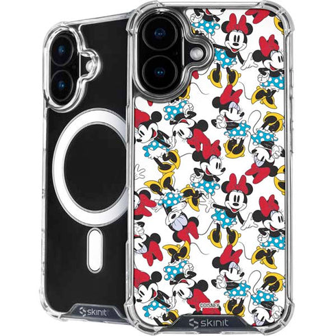 Disney Minnie Mouse Rockin Minnie Pattern iPhone 16 Plus MagSafe Case