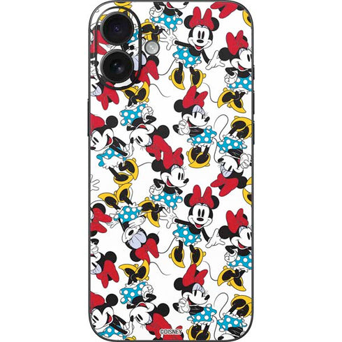 Disney Minnie Mouse Rockin Minnie Pattern iPhone 16 Plus Skin