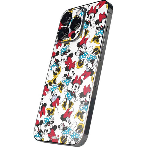 Disney Minnie Mouse Rockin Minnie Pattern iPhone 16 Pro Max Skin