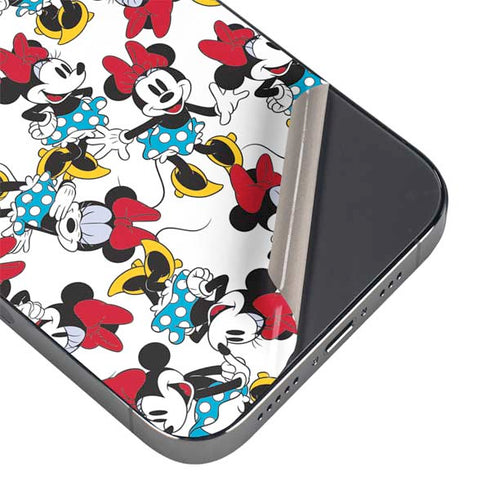 Disney Minnie Mouse Rockin Minnie Pattern iPhone 16 Pro Skin