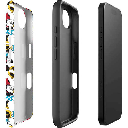 Disney Minnie Mouse Rockin Minnie Pattern iPhone 16e Impact Case