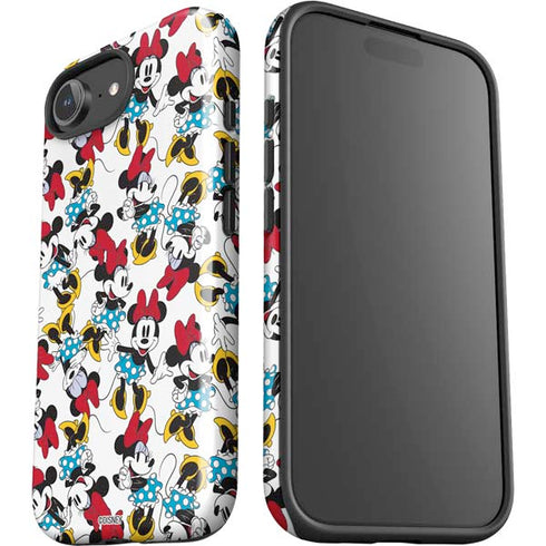 Disney Minnie Mouse Rockin Minnie Pattern iPhone 16e Impact Case