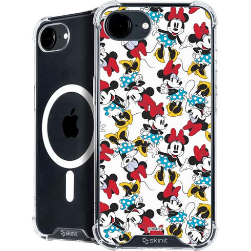 Disney Minnie Mouse Rockin Minnie Pattern iPhone 16e MagSafe Case