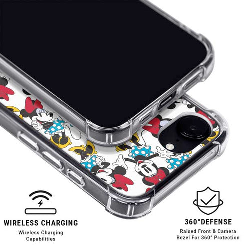 Disney Minnie Mouse Rockin Minnie Pattern iPhone 16e MagSafe Case