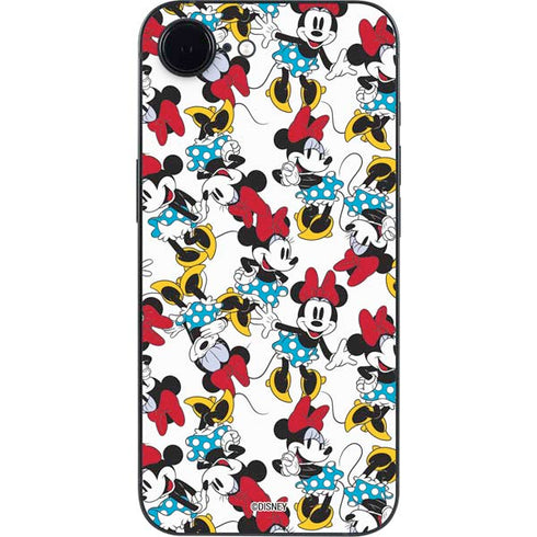 Disney Minnie Mouse Rockin Minnie Pattern iPhone 16e Skin