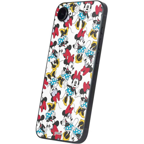 Disney Minnie Mouse Rockin Minnie Pattern iPhone 16e Skin
