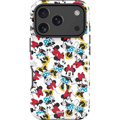 Disney Minnie Mouse Rockin Minnie Pattern iPhone 18 Pro Max Impact Case