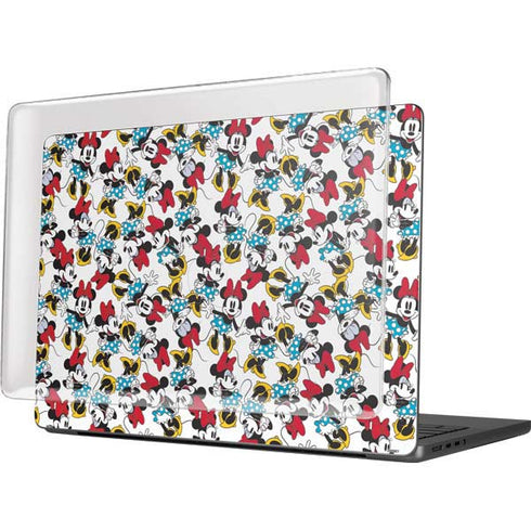 Disney Minnie Mouse Rockin Minnie Pattern MacBook Pro 14in (2021-24) Case plus Skin