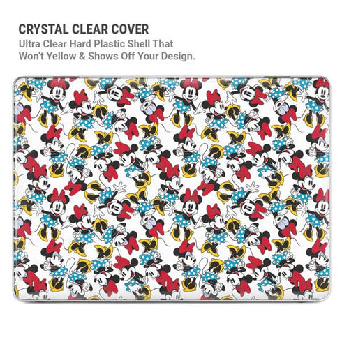 Disney Minnie Mouse Rockin Minnie Pattern MacBook Pro 14in (2021-24) Case plus Skin