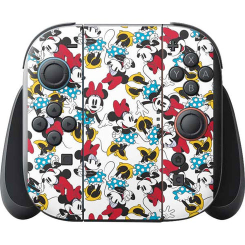 Disney Minnie Mouse Rockin Minnie Pattern Nintendo Switch 2 (2025) with Joy-Con Skin