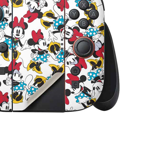 Disney Minnie Mouse Rockin Minnie Pattern Nintendo Switch 2 (2025) Joy-Con Controller Skin