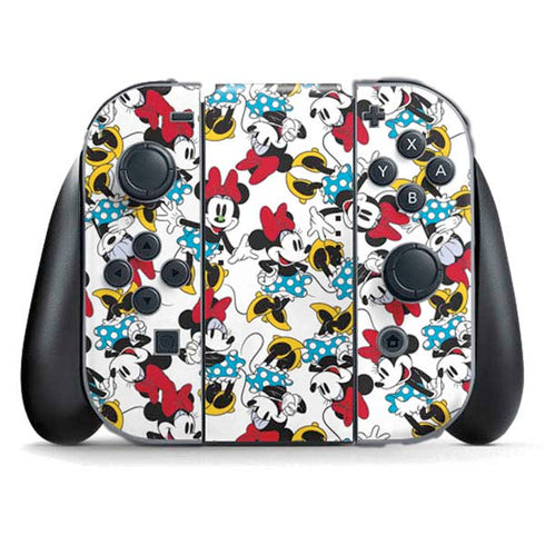 Disney Minnie Mouse Rockin Minnie Pattern Nintendo Skins
