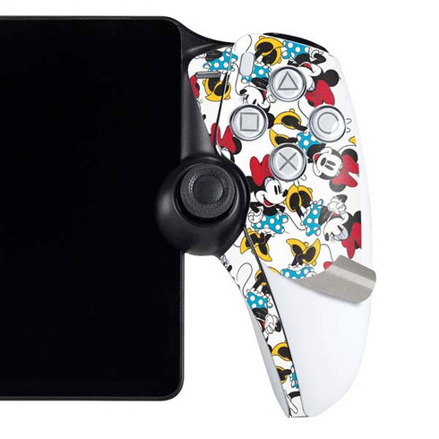 Disney Minnie Mouse Rockin Minnie Pattern PlayStation Portal Remote Player Skin
