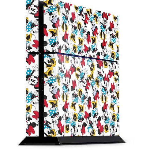 Disney Minnie Mouse Rockin Minnie Pattern PlayStation PS4 Skins