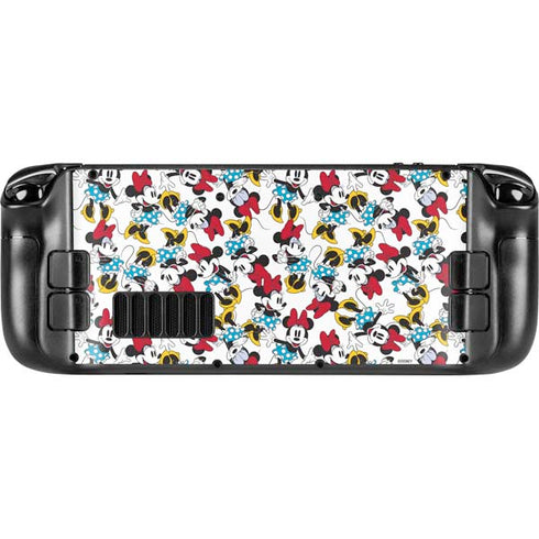 Disney Minnie Mouse Rockin Minnie Pattern Steam Deck Handheld Gaming Computer OLED Skin