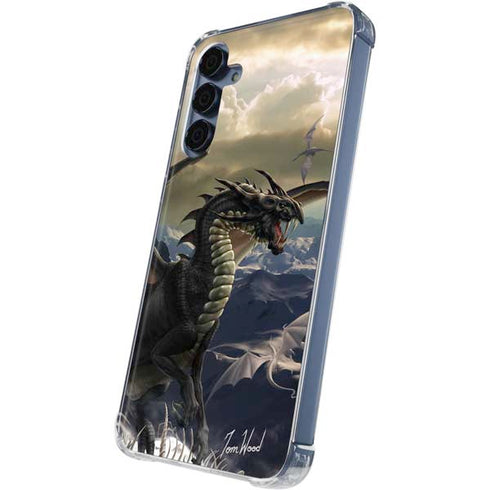 Rogue Dragon by Tom Wood Galaxy A55 5G Clear Case
