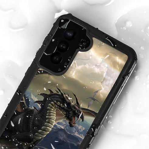 Rogue Dragon by Tom Wood Galaxy S24 Plus Waterproof Case