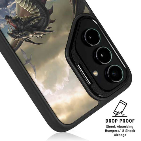Rogue Dragon by Tom Wood Galaxy S25 Ultra Kickstand Case