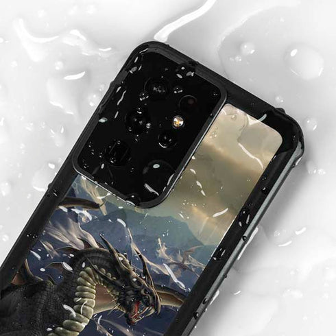Rogue Dragon by Tom Wood Galaxy S24 Ultra Waterproof Case