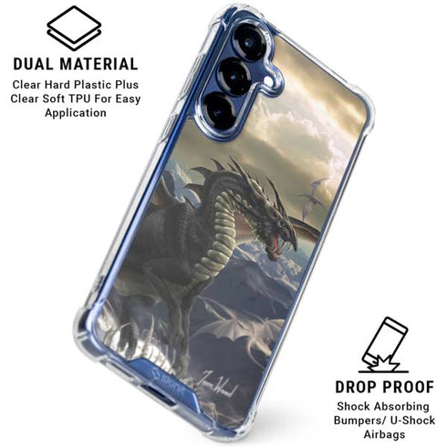 Rogue Dragon by Tom Wood Galaxy S25 Plus Clear Case