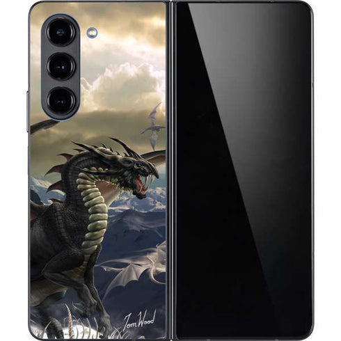 Rogue Dragon by Tom Wood Galaxy Z Fold5 5G Skin