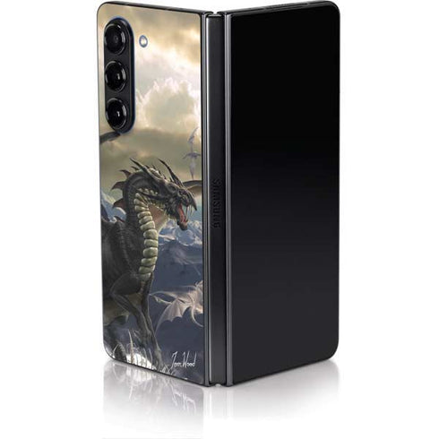 Rogue Dragon by Tom Wood Galaxy Z Fold5 5G Skin