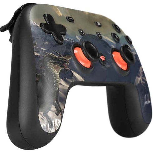 Rogue Dragon by Tom Wood Google Stadia Controller Skin