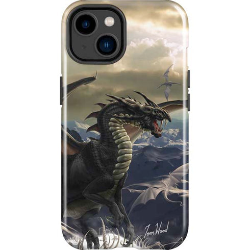 Rogue Dragon by Tom Wood iPhone 15 Impact Case