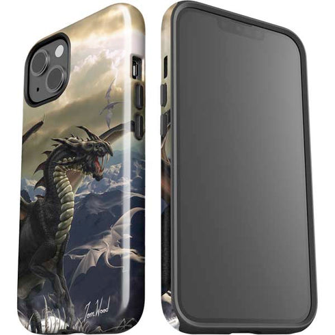 Rogue Dragon by Tom Wood iPhone 15 Impact Case
